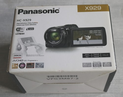 Panasonic x929 camcorder - panasonic, hc-x929