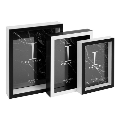 Stapelbar bilderrahmen set - stapelbar,