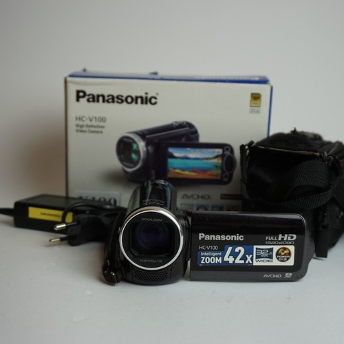 Panasonic v100 full hd - panasonic, hc-v100