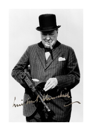 Sir winston churchill with - winston,
